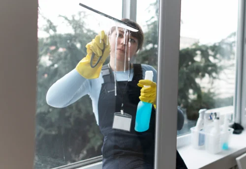 Nettoyage de vitres intérieures et extérieures à Vevy